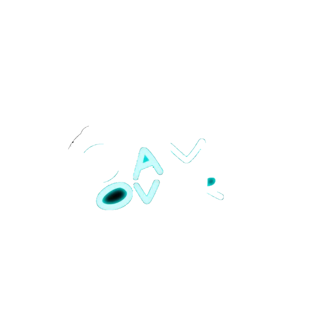 Neon Game over Sticker